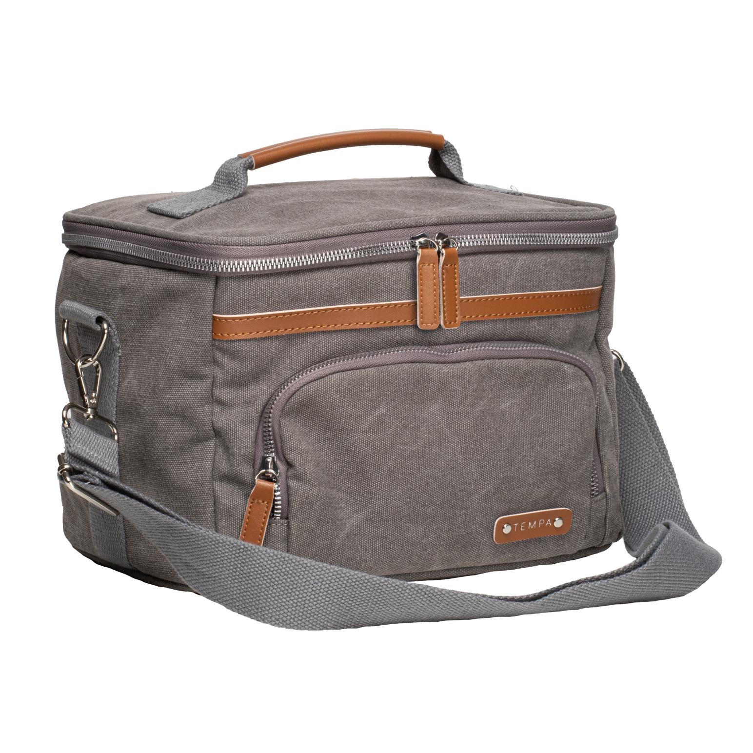 Tempa Kayce Slate Grey Insulated Cooler Bag